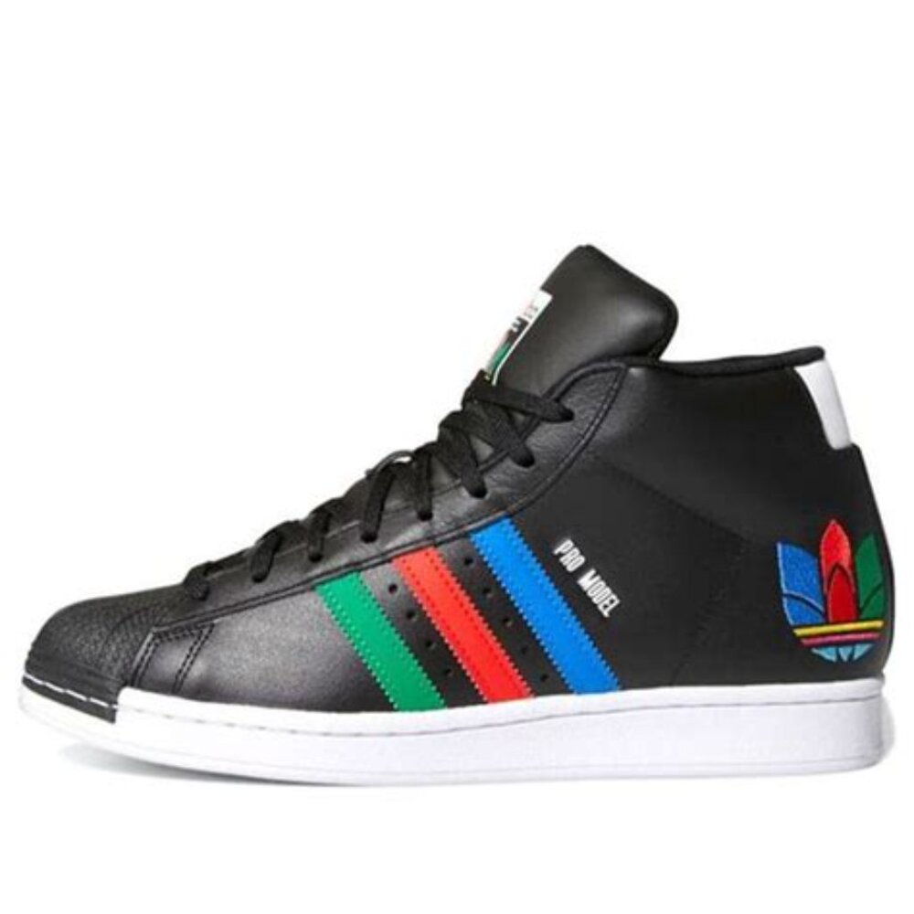 adidas Pro Model Shoes 'Core Black Red Blue Green'
